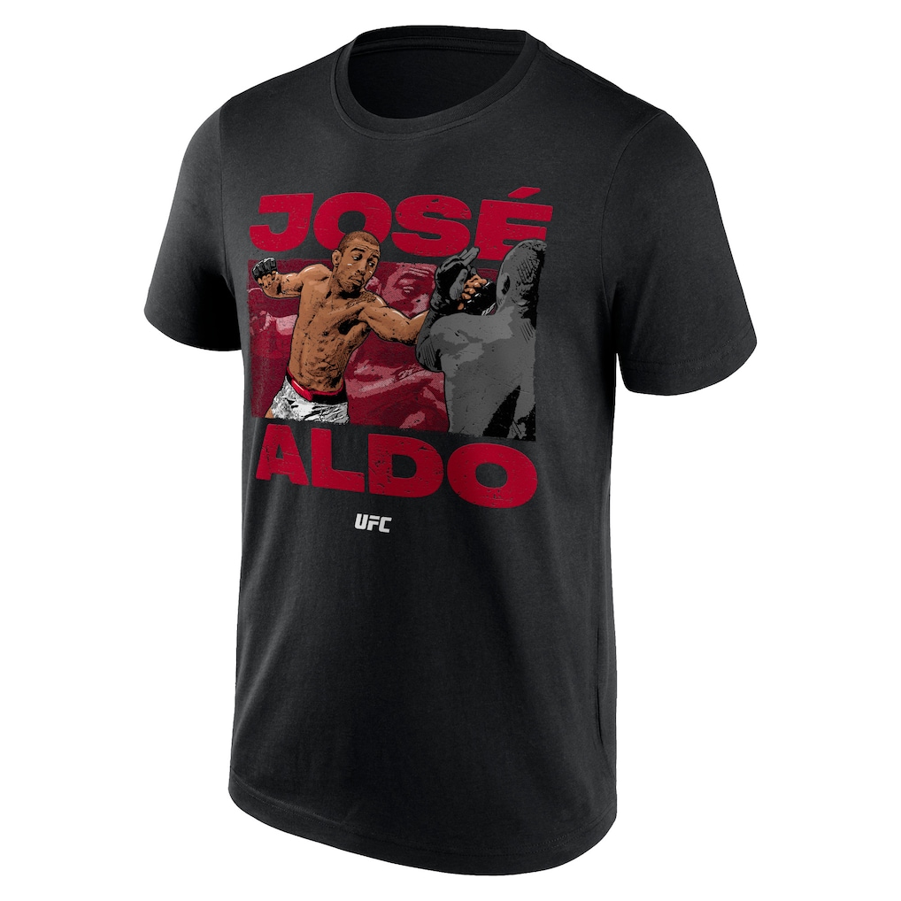 UFC Jose Aldo Punch T-Shirt - Black - Mens