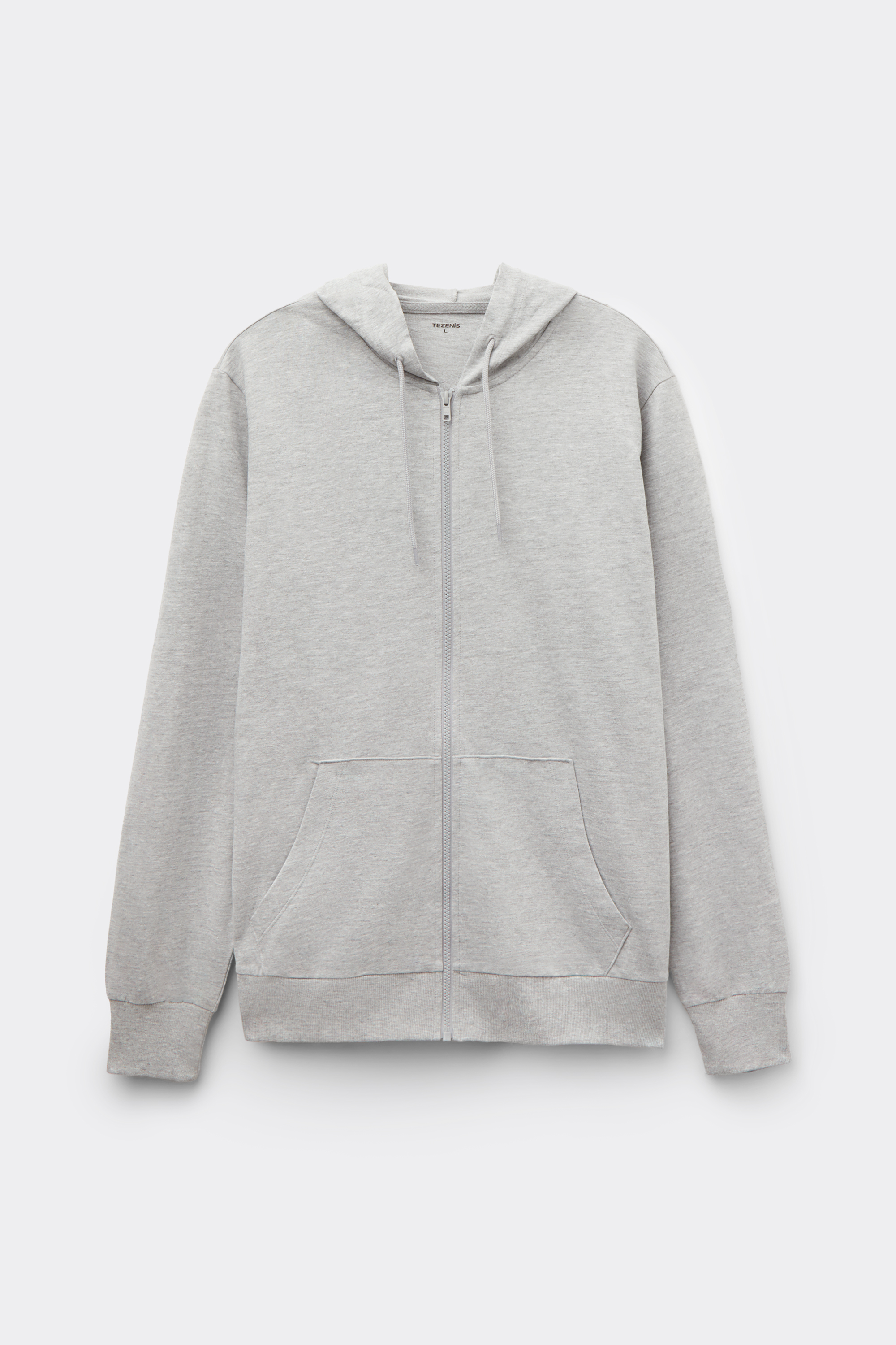 Long-Sleeved Zip-Up Hoodie
