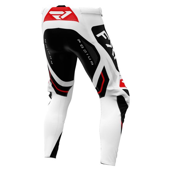 FXR PODIUM RELAY 2026 cross pants - White / BlackRef: FXR1638