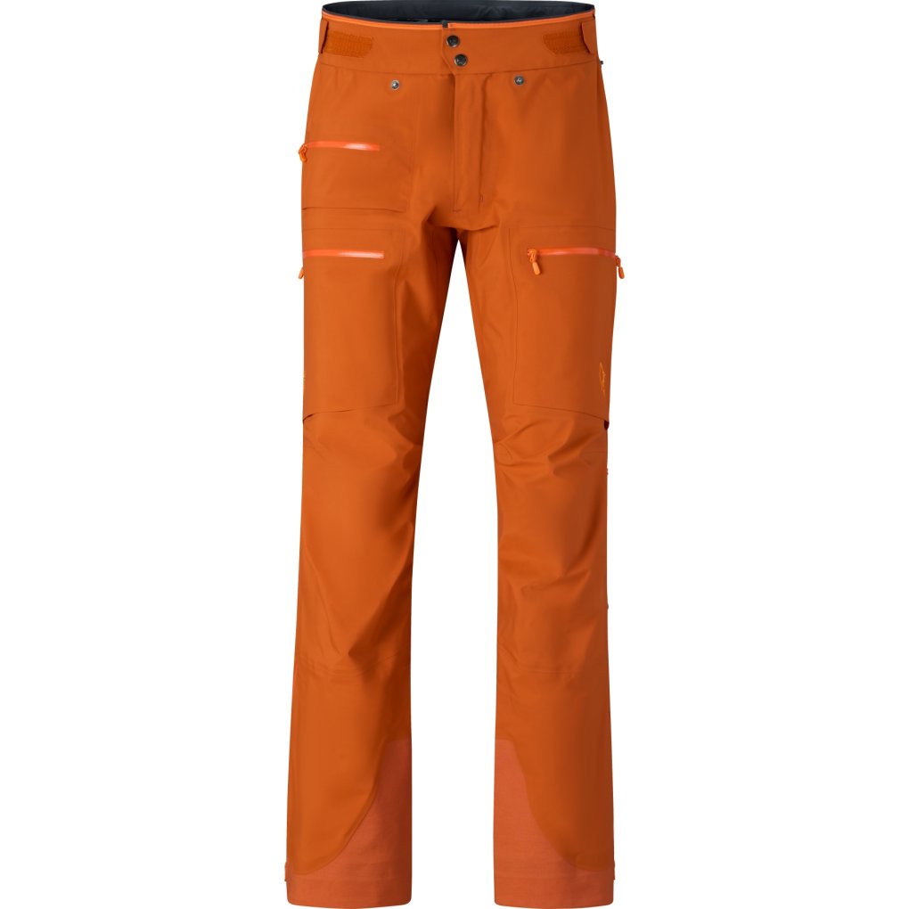 Norrona lyngen Gore-Tex Pants Men - Gold Flame