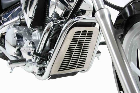 Hepco & Becker radiator protection - chromeRef: HBE04552A / 420962 00 02