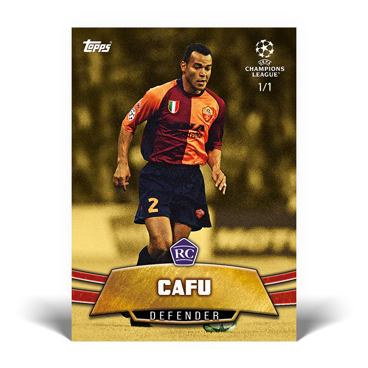 The Lost Rookie Card - Cafu - Card #21