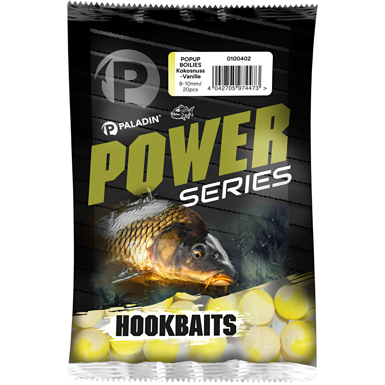 Paladin Power Series Pop Up Boilies (Coconut-Vanilla)