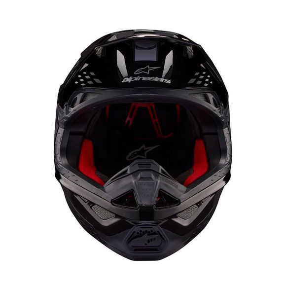 Casque cross Alpinestars SUPERTECH S-M10 - FLOOD 2025 - Noir / GrisRef : AP3233