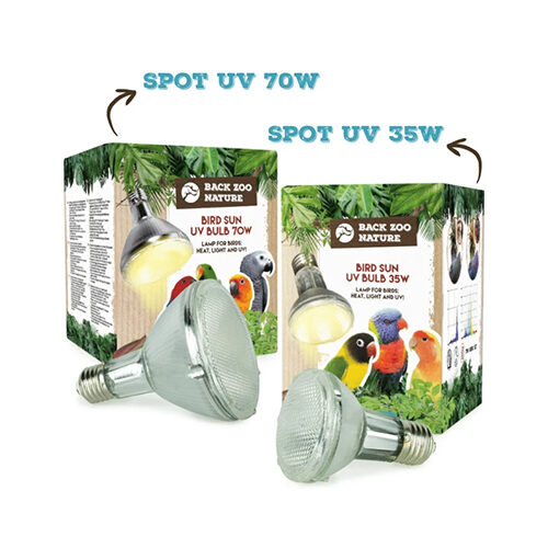 Back Zoo Nature Bird Sun UV Lamp - 35W