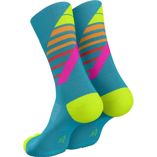 INCYLENCE Running Ladders Socks - Blue Pink