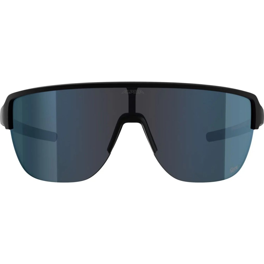 Alpina Ram 2.0 Q-Lite Glasses - black matt/blue mirror