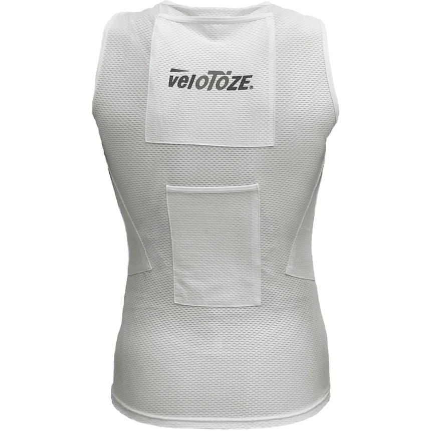 veloToze Cycling Cooling Vest + Cooling Packs - White