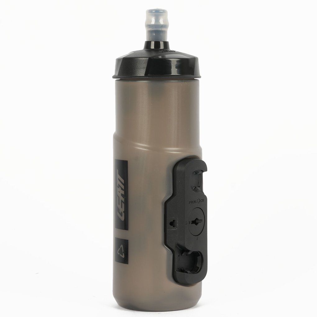Leatt SteadySip Convertible Fidlock 600ml Bottle - smoke