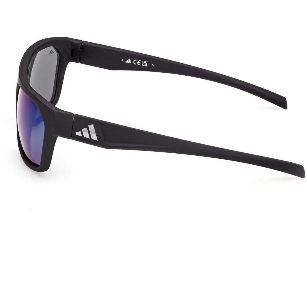 adidas Essentials ES0004 Glasses - matte black / green mirror