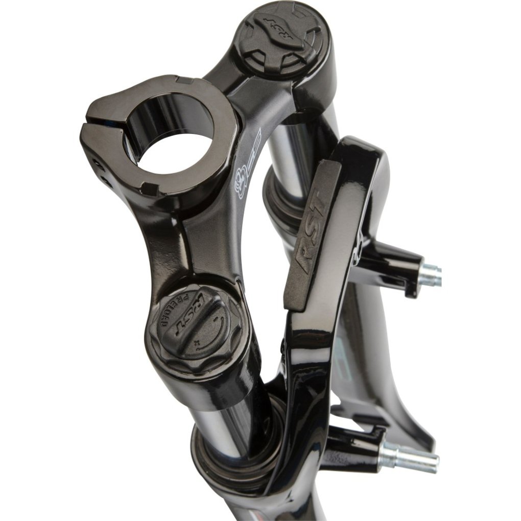 RST Verse PLS T 28 Inch Fork - 40mm - 44mm Offset - without Steerer - Canti - QR - black