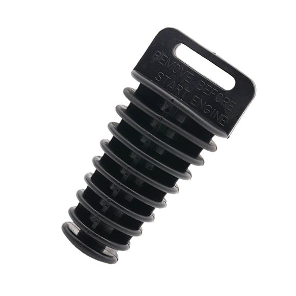 Bike It Exhaust Plug Medium Model 47 mm 27 mm Universal - BlackRef: BIK0064 / EXHB005