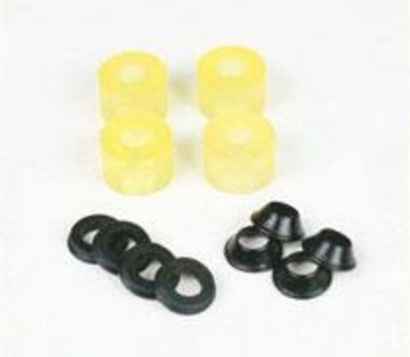 Xtrig PHDS elastomer bar mount spacer, medium yellow M10/M12, UniversalRef: XT00035A / 1085921002