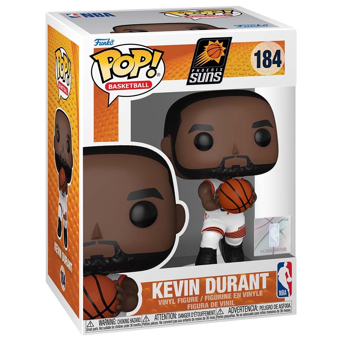 Funko POP! #184 Kevin Durant Phoenix Suns Vinyl NBA Figure