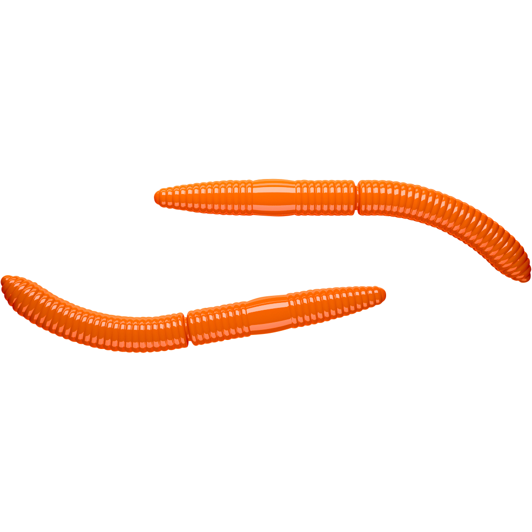Libra Lures Fatty D´Worm (Hot Orange)