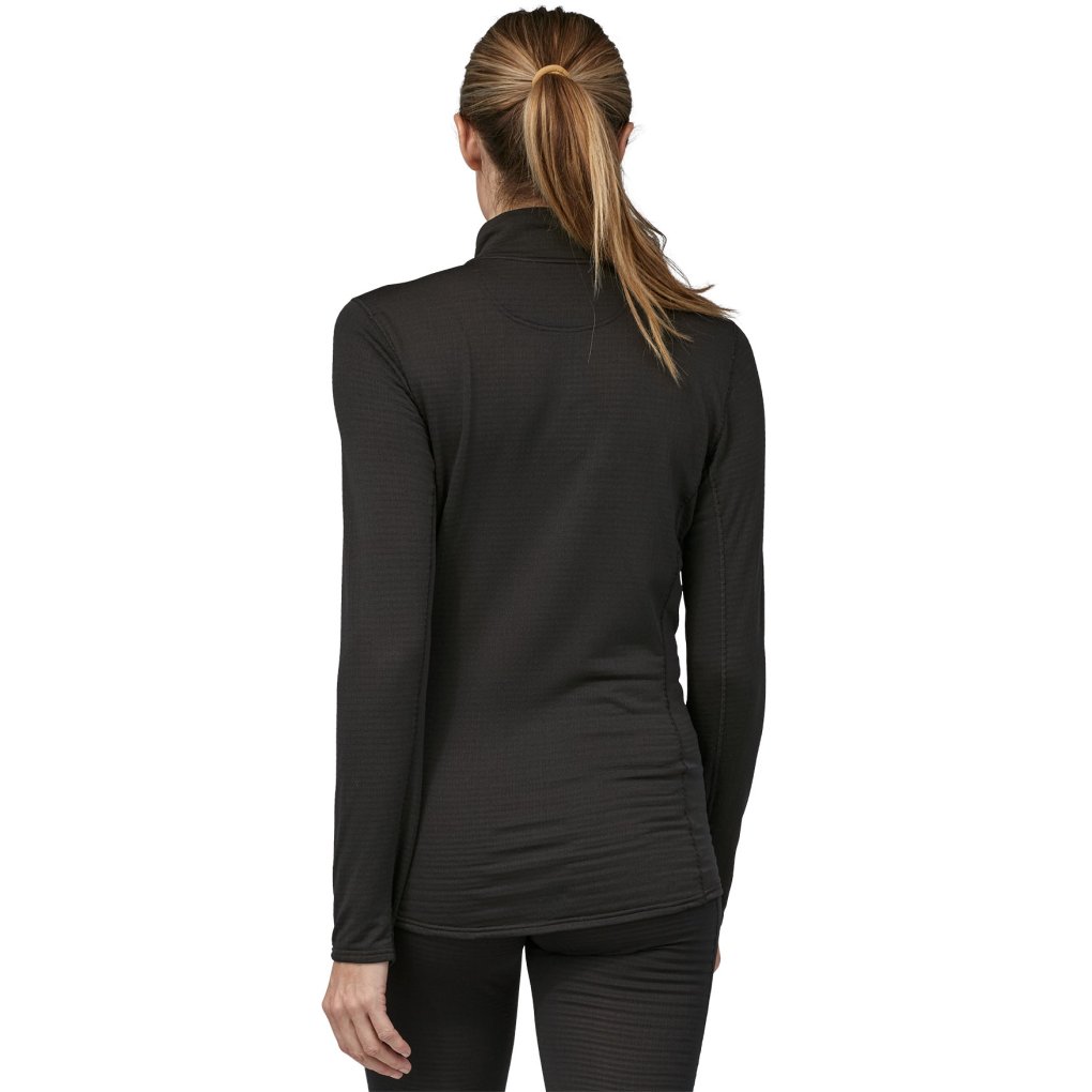 Patagonia Capilene Thermal Weight Zip Neck Women - Black