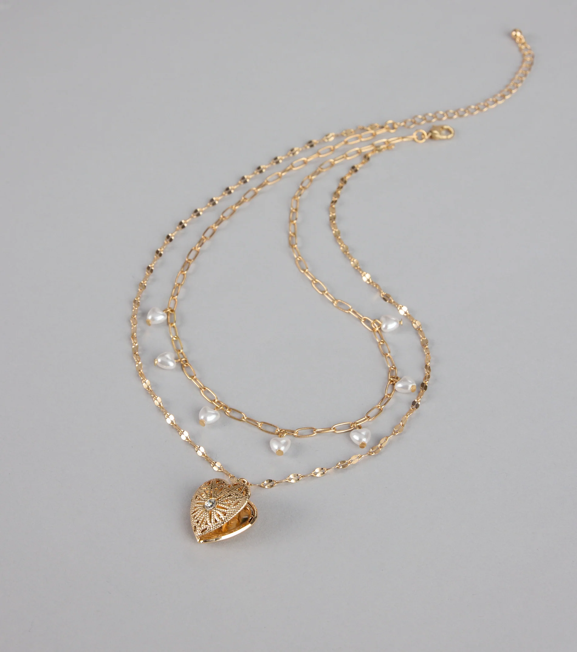 Love Notes Pearl Charm Necklace