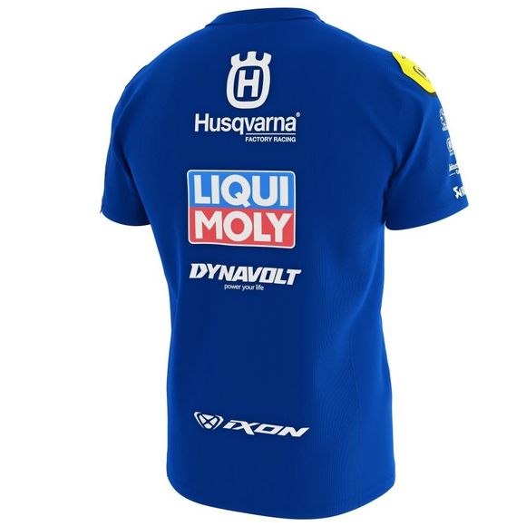 Ixon TS1 INTA 23 Short Sleeve T-Shirt - Blue / YellowRef: IX1825