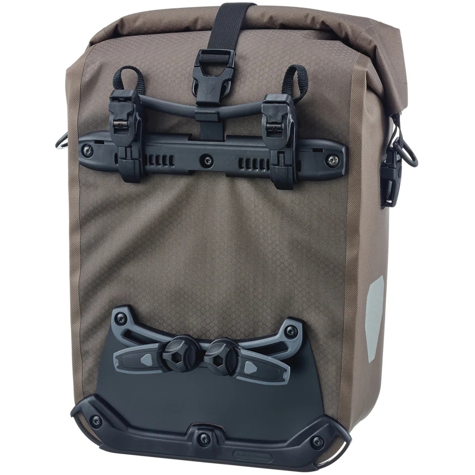 ORTLIEB Gravel-Pack Single QL2.2 Bike Pannier - 14.5L - dark sand