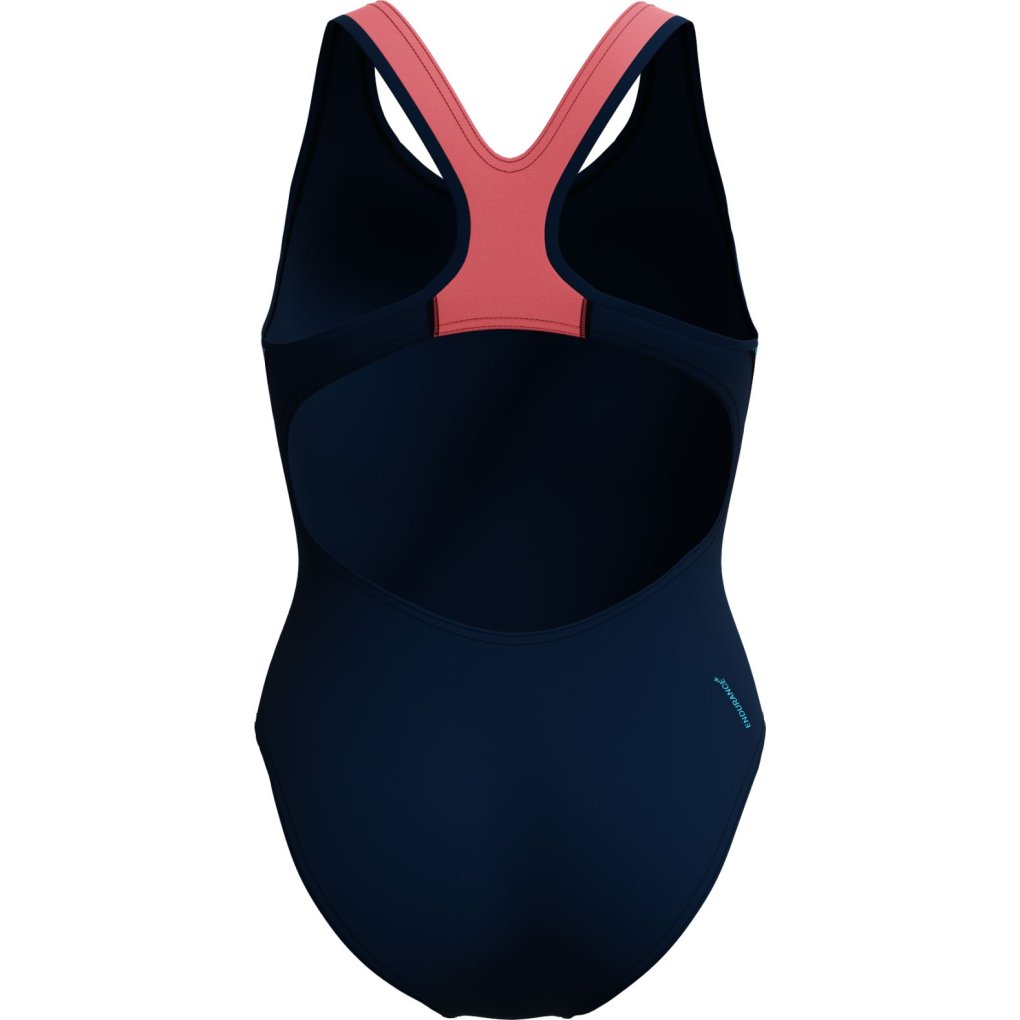 Speedo Placement Laneback Swimsuit Women - zoom boom placement/true navy