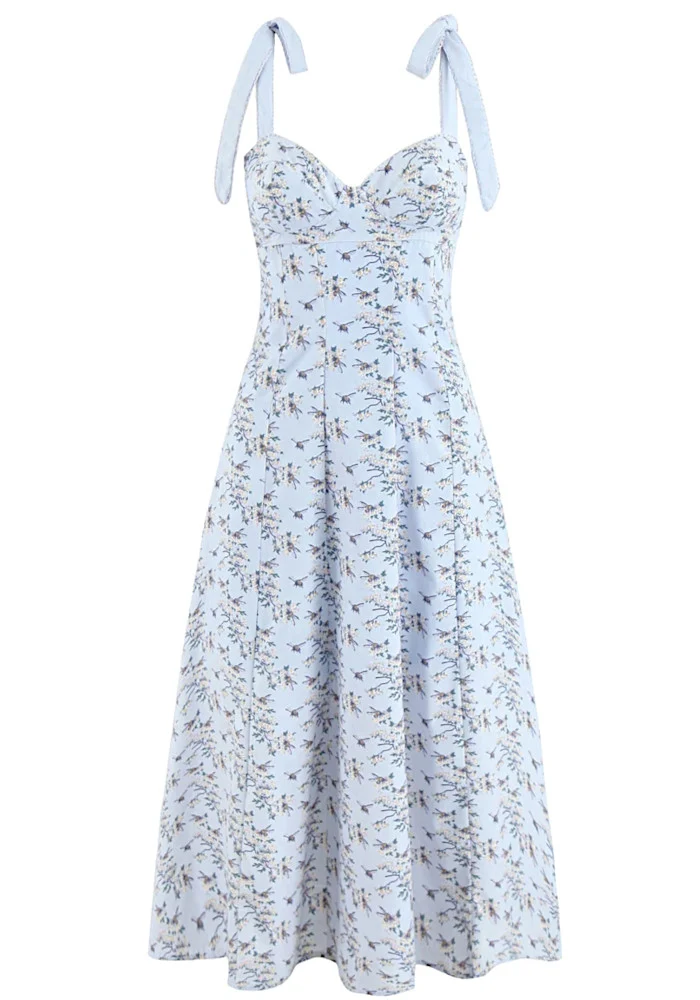Avril Floral Midi Dress