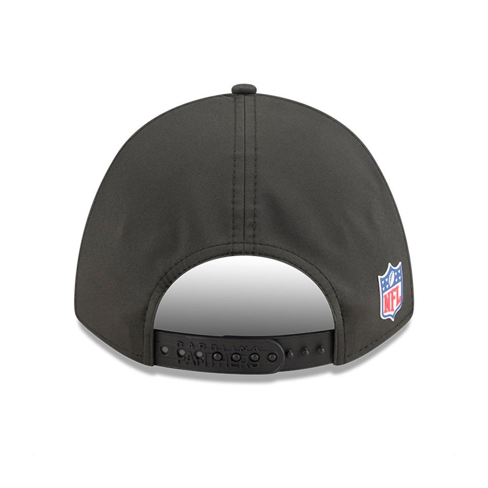 Carolina Panthers 2025 NFL On-Field Sideline 9FORTY M-Crown Cap Black