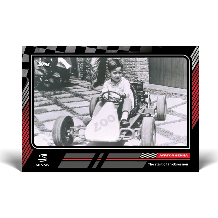 Topps UK - The Story of Senna - Card #1