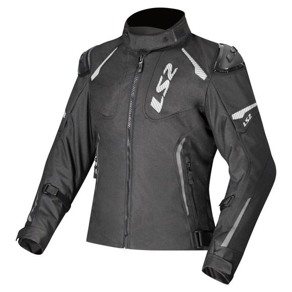 Ls2 Zoom Women'S Motorcycle Jacket - BlackRef: LS1336