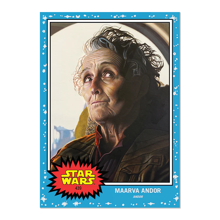 Topps UK - SW Living Set Card #439 - Maarva Andor