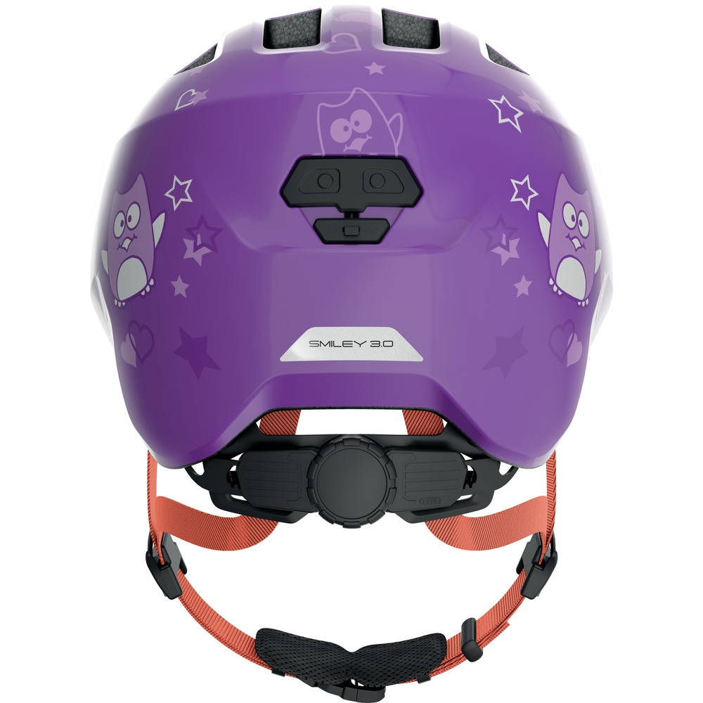 ABUS Smiley 3.0 Kids Helmet - purple star