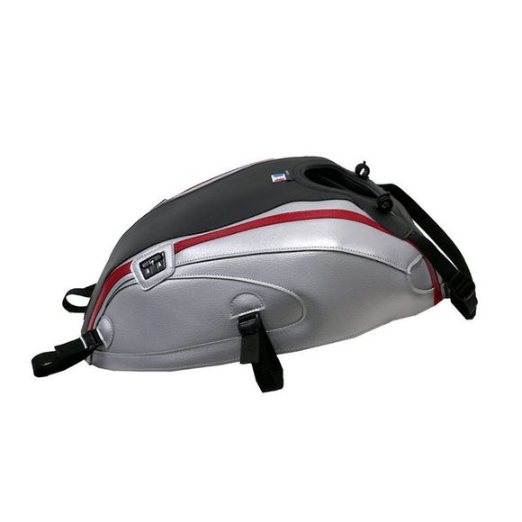 Bagster tank pad stam grained/silver/red decoRef: 1708E