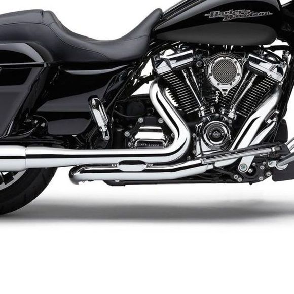 Cobra powersport dual bung chrome collectorRef: 1802-0385 / 18020385
