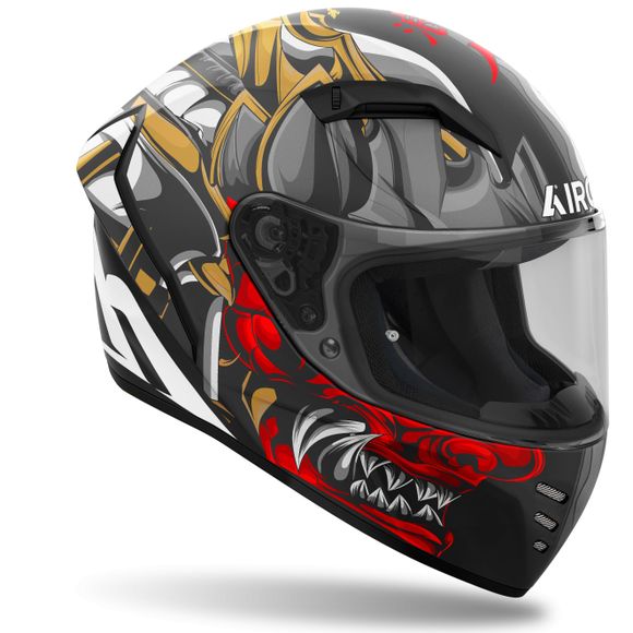 Casque intégral Airoh CONNOR - SAMURAI - NoirRef : AR1447