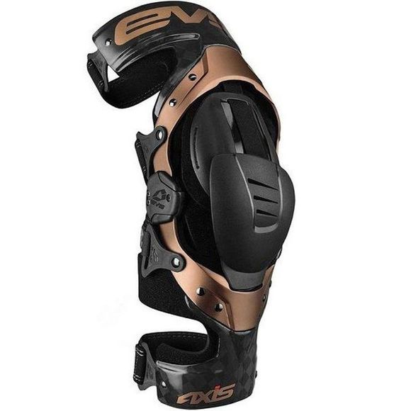 EVS AXIS-PRO Knee Brace COPPER BLACK LEFT SIDE 2020 - Black / YellowRef: EVS0939 / 7390