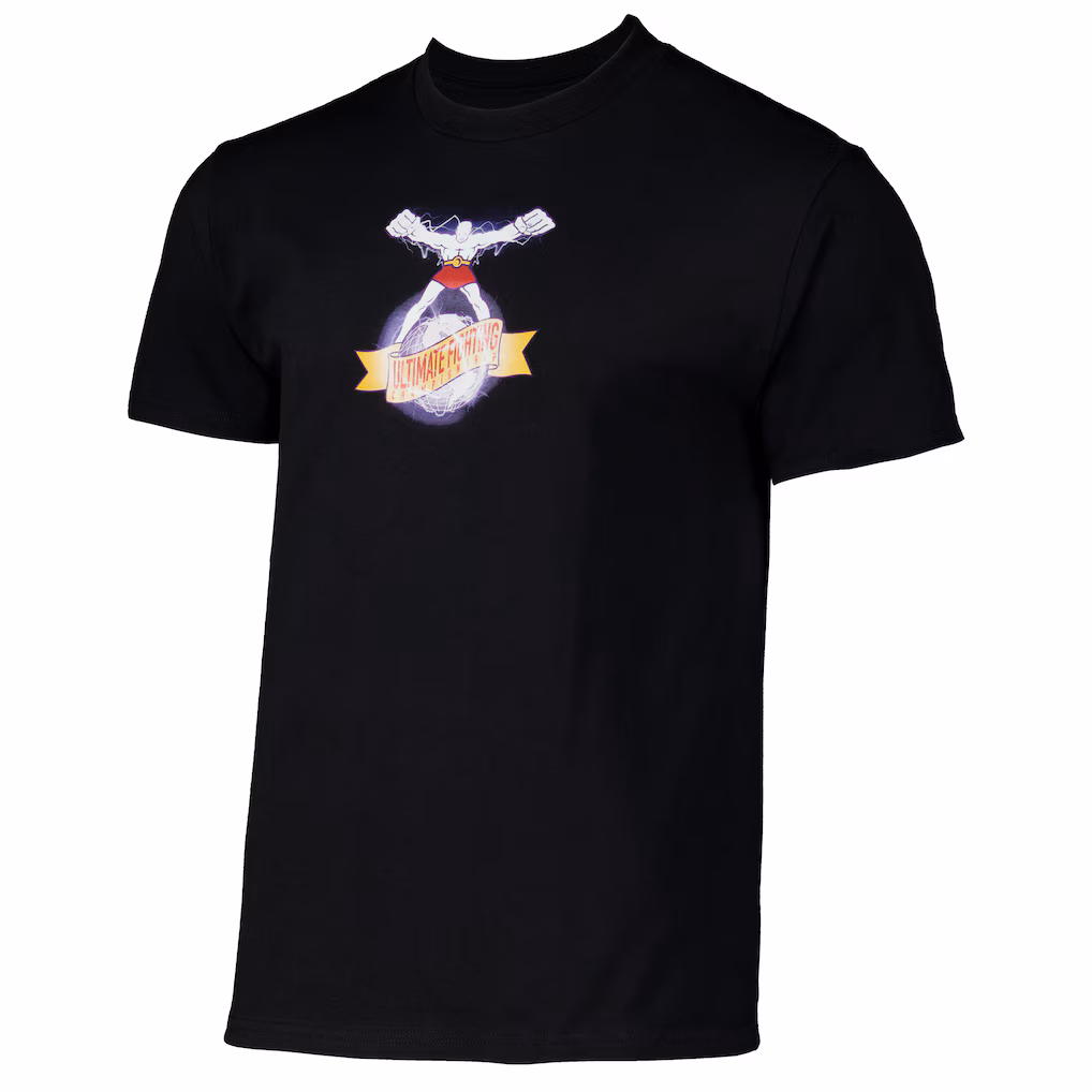 Men's UFC Black  Cyber Ulti-Man T-Shirt