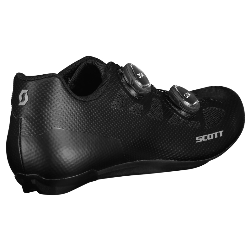 SCOTT Road Vertec BOA® Shoes Men - black/silver 288797