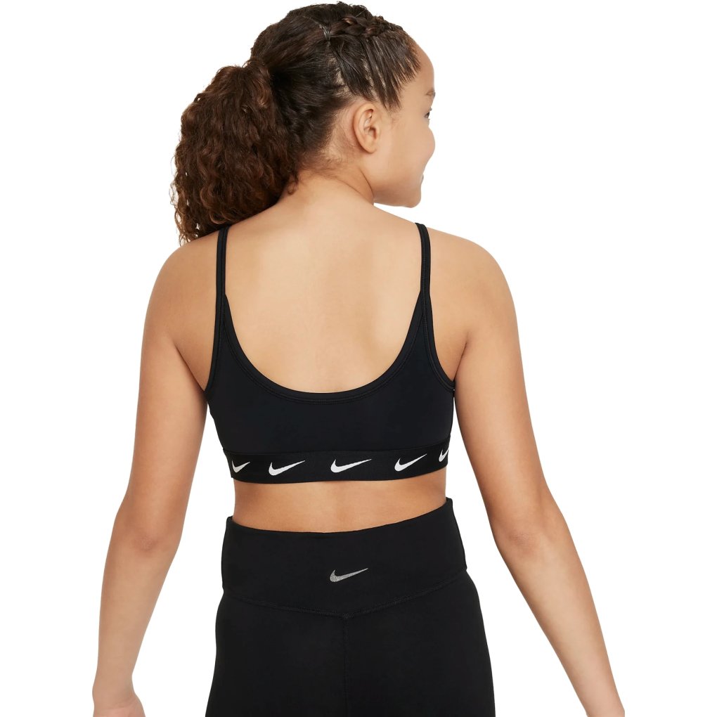 Nike Dri-FIT One Bra Top Girls - black/white FD2276-010