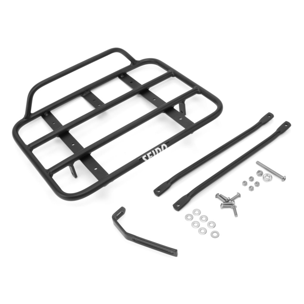 SEIDO STAGE RACK Front Cargo Rack - black