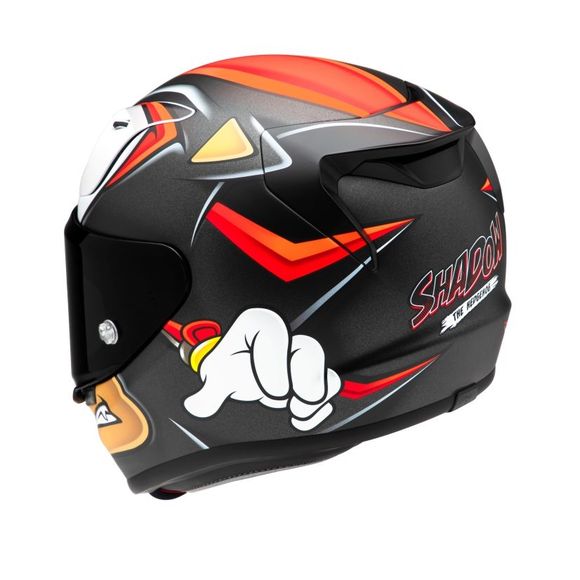 HJC RPHA 12 Full-Face Helmet - SHADOW THE HEDGEHOG - Black / RedRef: HJ1290