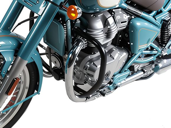 Hepco & Becker Crashbar engine guard - blackROYAL ENFIELD 650 CLASSIC 650 - 2025Ref: Hbe05076A / 5017688 00 01