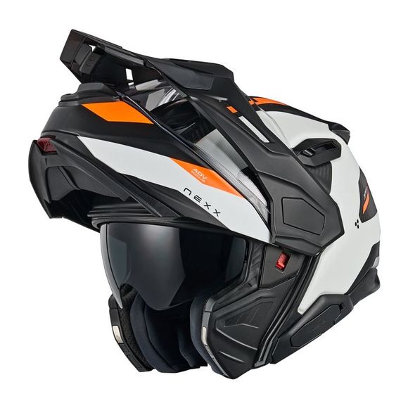 Nexx X. LifeCountry modular helmet - Terra - White / OrangeRef: Ne0630-Womat