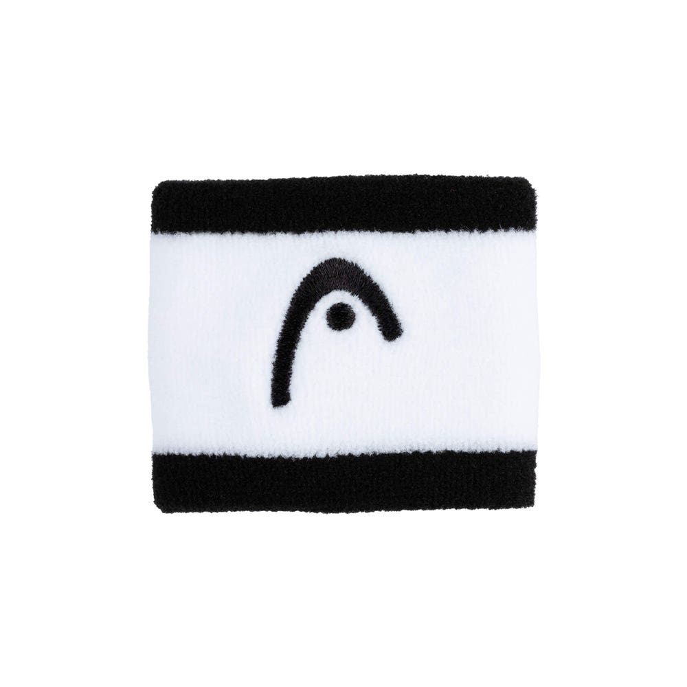 HEAD STRIPED WRISTBAND 2.5 BLACK