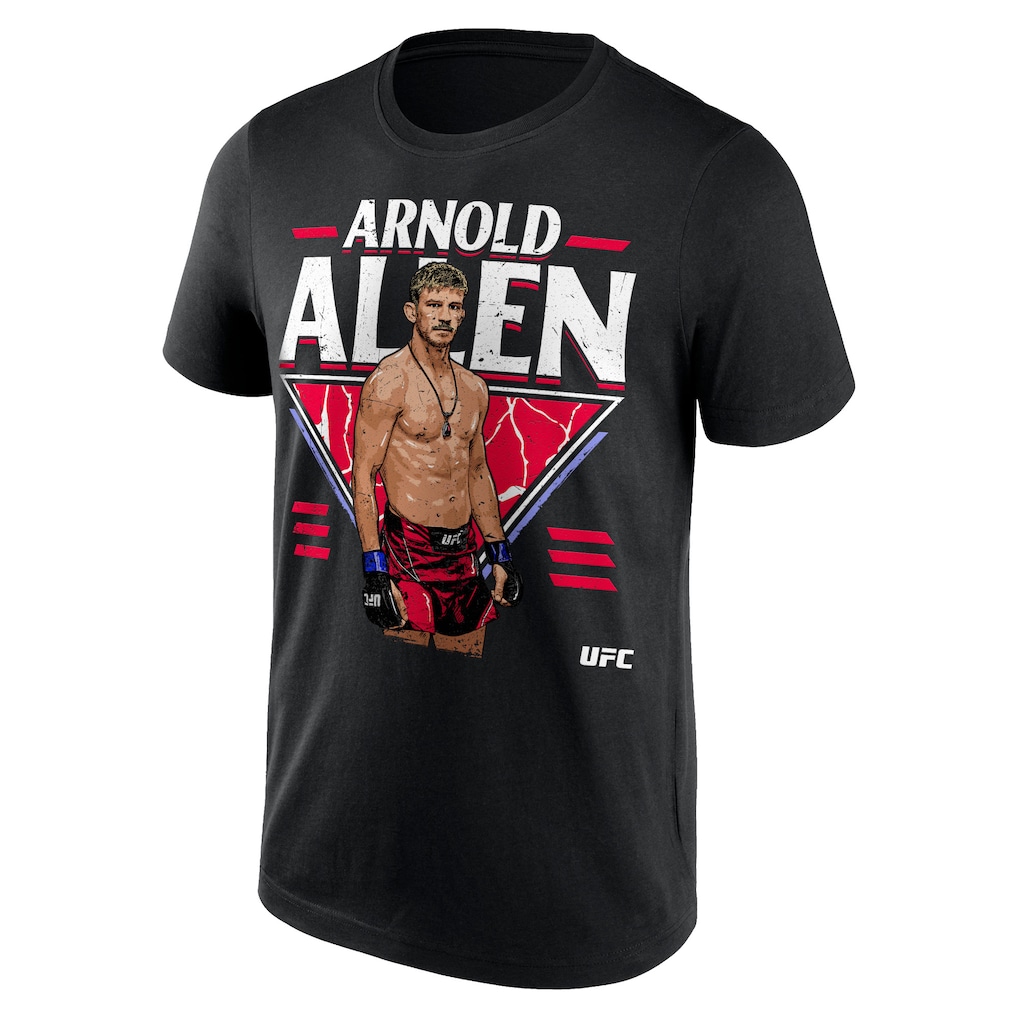 UFC Arnold Allen Fighter Name T-Shirt - Black - Mens