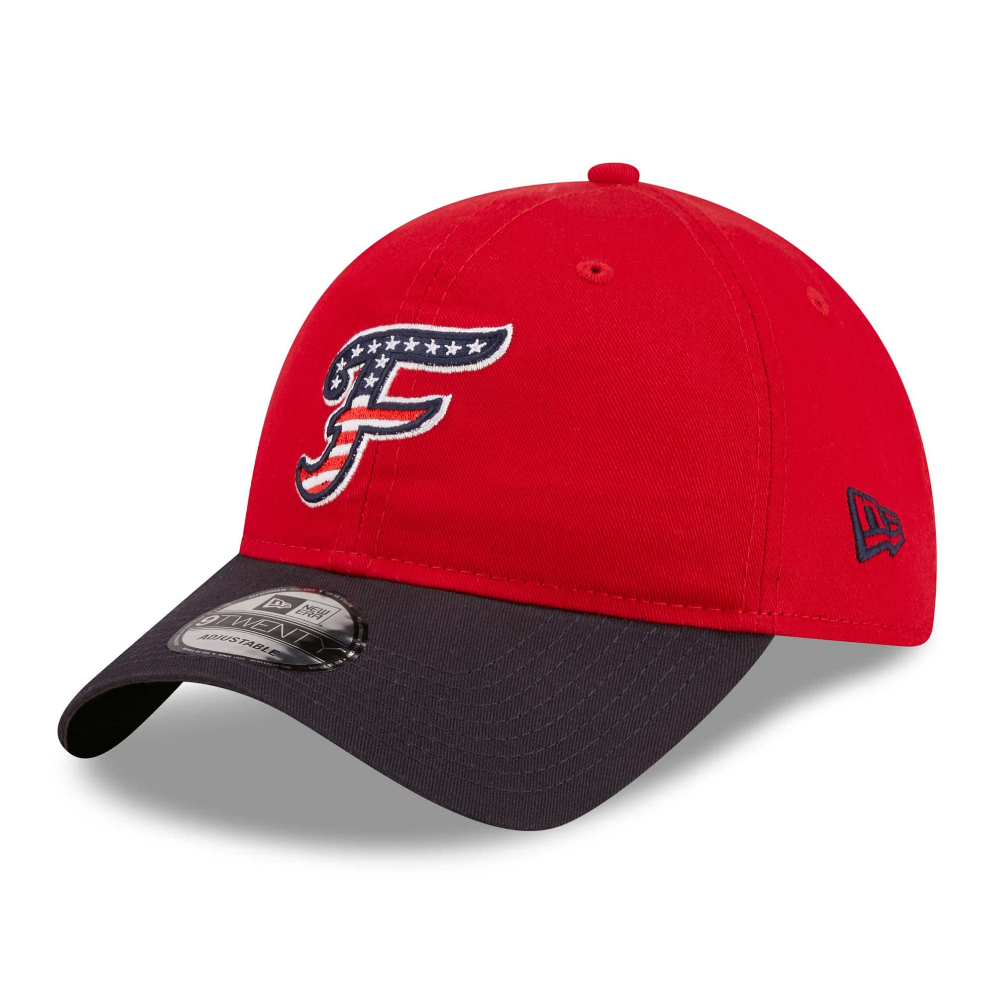 Fredericksburg Nationals New Era 9TWENTY Adjustable MiLB Cap Red