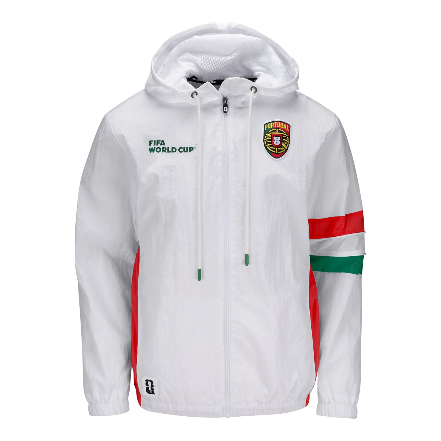 2026 Soccer Fan Collection Portugal Packable Windbreaker - Unisex