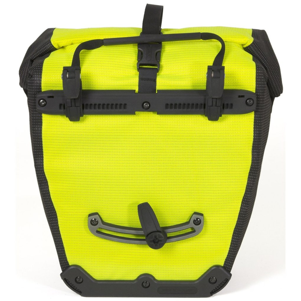 ORTLIEB Back-Roller High Visibility - QL2.1 Bike Pannier - 20L - neon yellow - black reflex