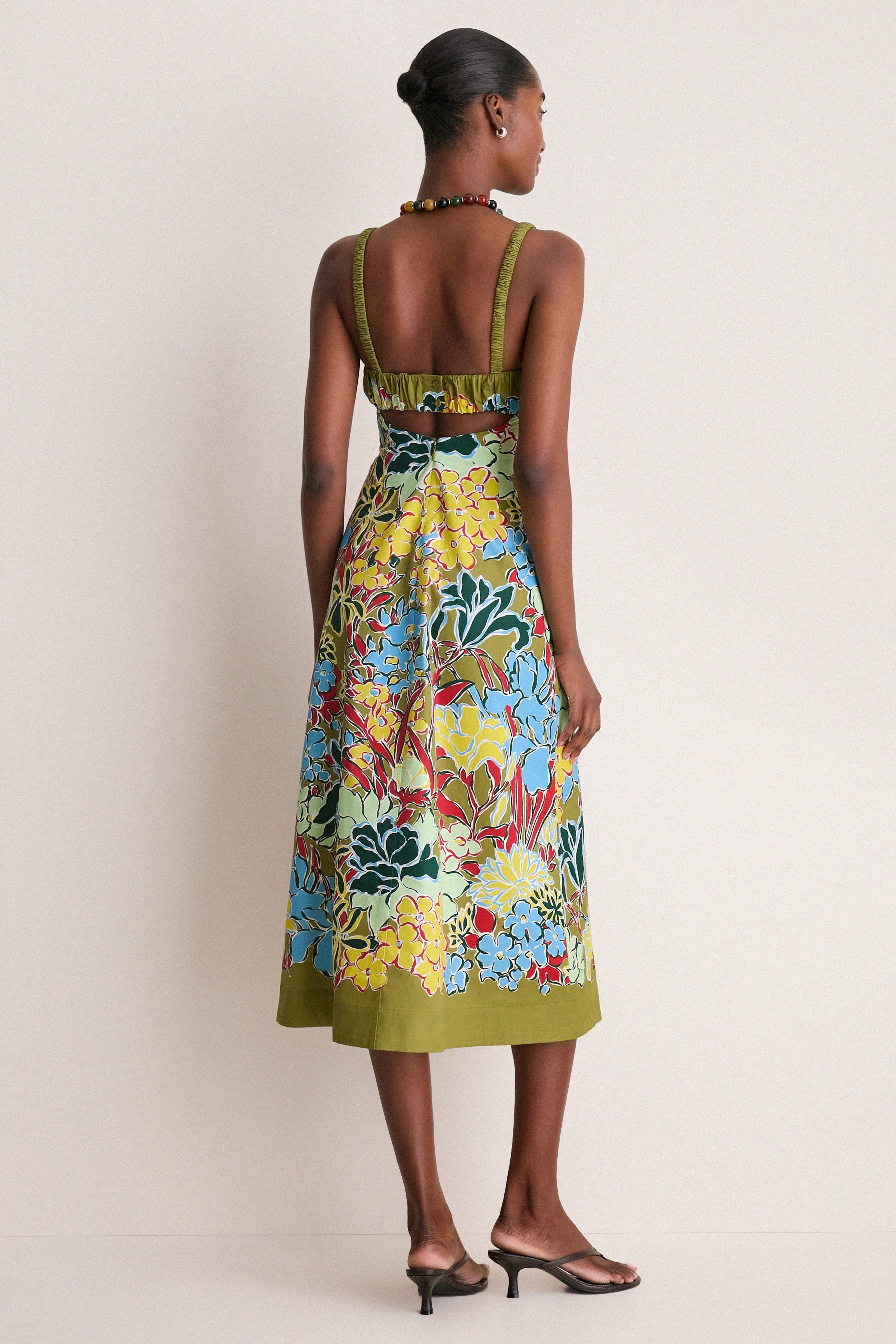Multi Solstice Midi Dress