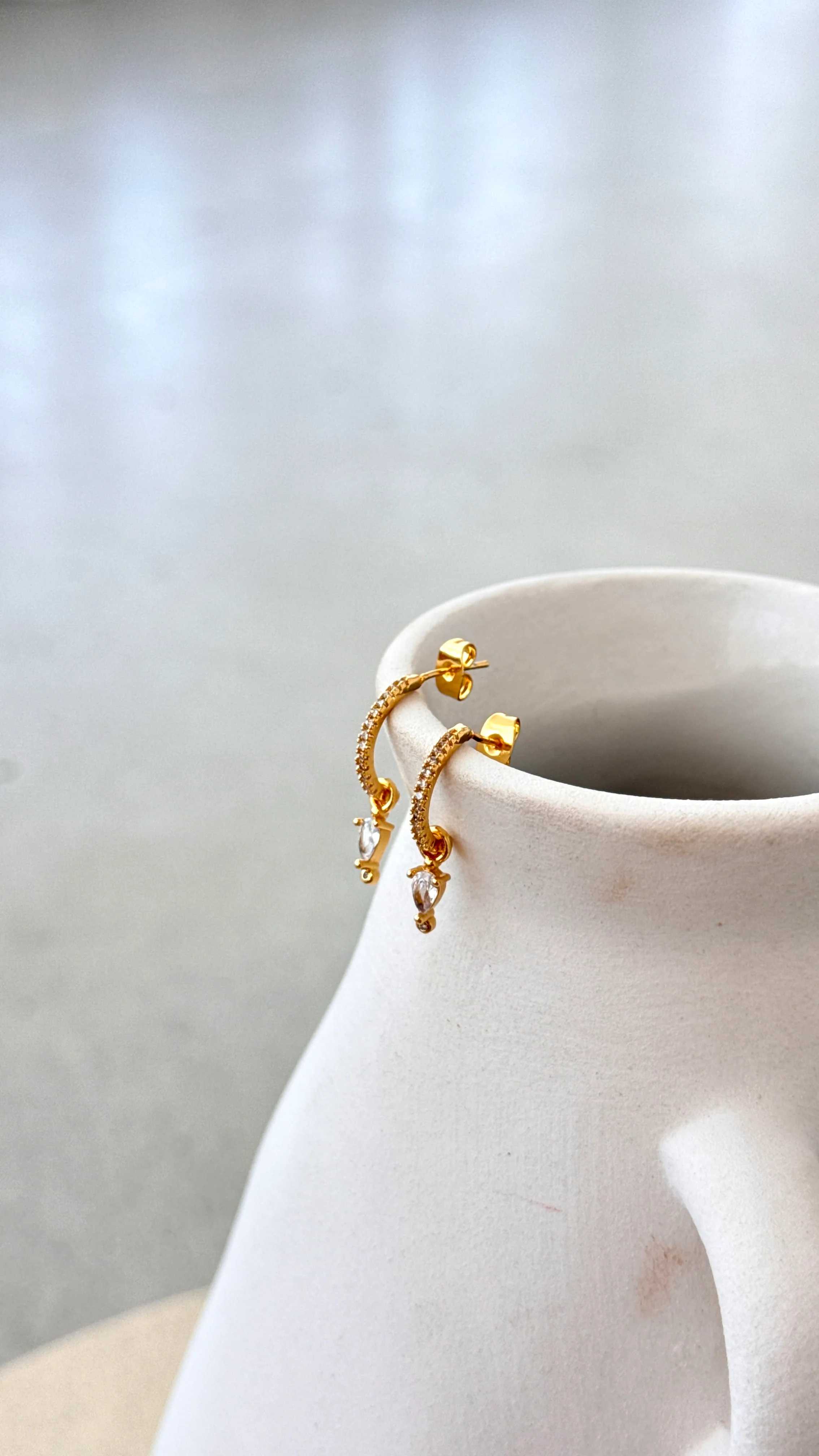 Terrina Earrings - Gold