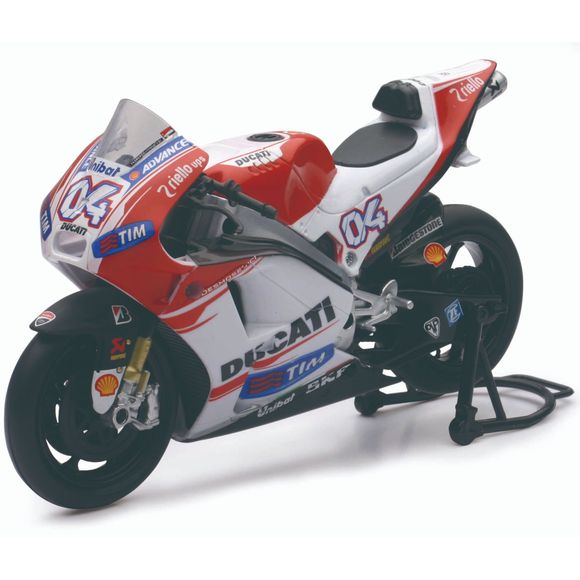 Newray Moto GP Ducati Desmosedici Andrea DOVIZIOSO Miniature - 1/12 Scale - Red / BlackRef: NRY0024 / 57723