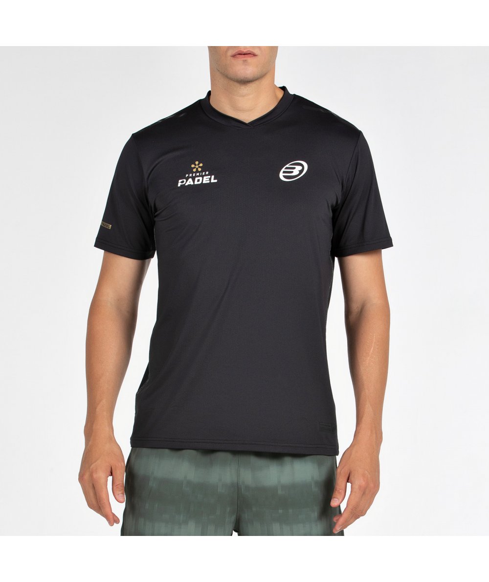 T-SHIRT BULLPADEL PERICO BLACK